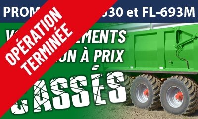 Equipement flotation à prix cassés FL630 et FL693